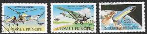 St Thomas and Prince Island. History of Aviation #529,30, 533