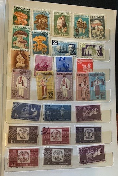 STAMP STATION PERTH Romania Collection (1 ) in Album 575+ stamps Mint/Hinged