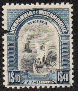 Mozambique Company Sc #158 Used faulty