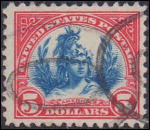 United States #573, Incomplete Set, 1922-1925, Used