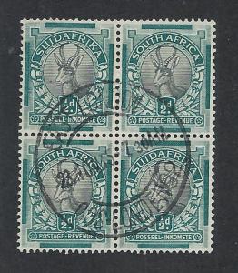 SOUTH AFRICA SC# 33 F-VF U 1930 B/4