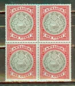 BV: Antigua 22 MNH block of 4 CV $56