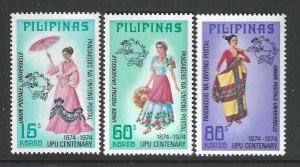 Philippines 1226-1228   Complete MNH SC: $2.00