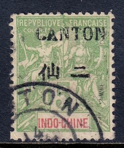 France (Offices in Canton) - Scott #18 - Used - SCV $4.25