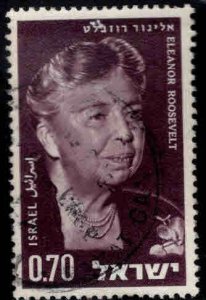 ISRAEL Scott 268 Used Elanor Roosevelt stamp