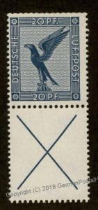 Germany 1930 Weimar Airmail Eagle Michel S35 MNH CV EUR750 Zusammendruck S 88438