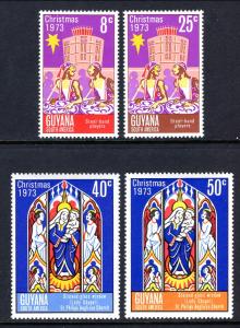 Guyana 184-187 Christmas MNH VF