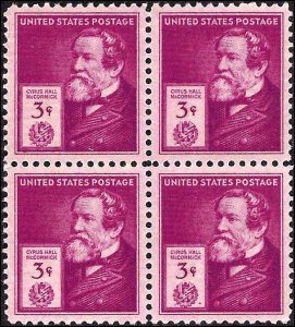 891 Mint,OG,NH... Block of 4... SCV $1.20