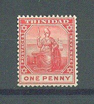 Trinidad sc# 103 mh cat value $4.00