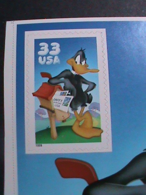 UNITED STATES 1999 SC#3306c DAFFY DUCK PANE OF 1 MNH VF WE SHIP TO WORLD WIDE