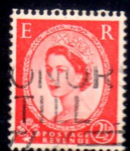 Great Britain  296c  U, type II   -   cat$1.00