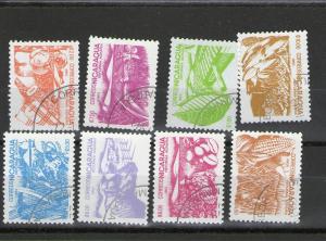 Nicaragua 1298-1305 used (CTO)