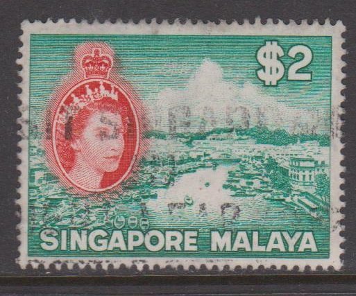 Singapore Sc#41 Used