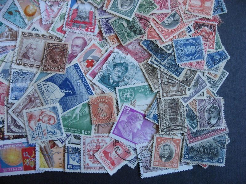 Collection breakup! CHILE 620 different, up to 2002 some mixed condition