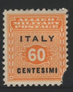 Italy Sc#1N5 MNH - torn corner