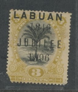 Labuan #68 Unused Single (Jubilee)