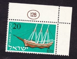 Israel #139 Ship MNH Single