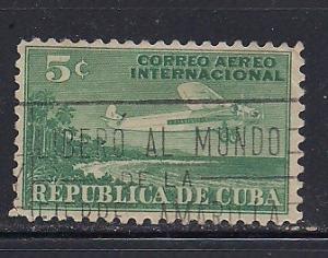Cuba Sc. #C4 Airmail Used L7