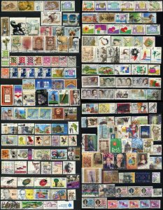 180 Israel Postage Middle East Stamp Collection 1981-2002 Used