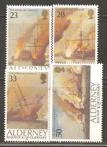 Alderney SC 65-8  Mint Never Hinged