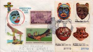 United States, First Day Cover, Art