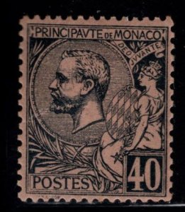 MONACO Scott 22 Prince Albert I MH* 1894 stamp