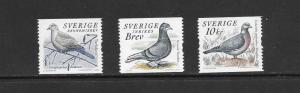 BIRDS - SWEDEN #2488-2490  MNH