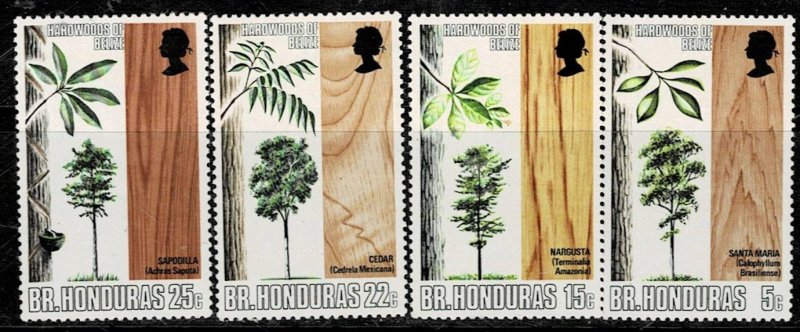 Honduras 1971 Hardwood Trees  MH