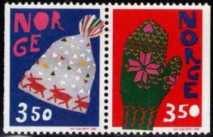 Norway Scott 1113-1114 MNH** Christmas stamp set 1995