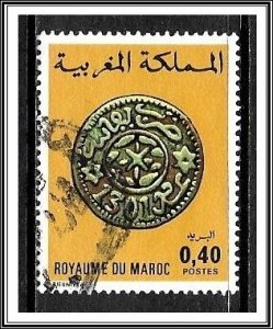 Morocco #357 Coins on Stamps Used