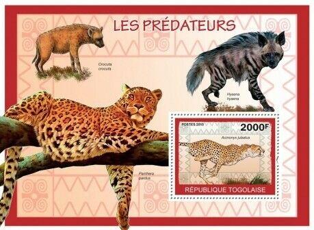 Togo - Wild Animals -  Stamp Souvenir Sheet 20H-057