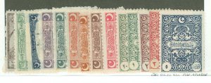 Turkey in Asia #78/J5  Single (Complete Set)