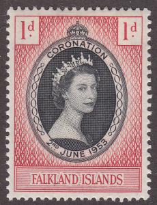 Falkland Islands 121 Coronation Issue 1953