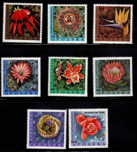 Poland Scott 1577-82, B111-12 MNH** stamp set