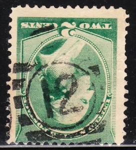 US cancel number 12 - (12-2)