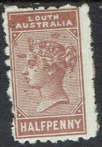 SOUTH AUSTRALIA 1883 QV ½D PEF 11½ - 12½