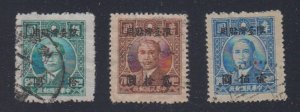 China-Taiwan(Formosa) - 1946-47 - SC 25-26,28 - Used - High values