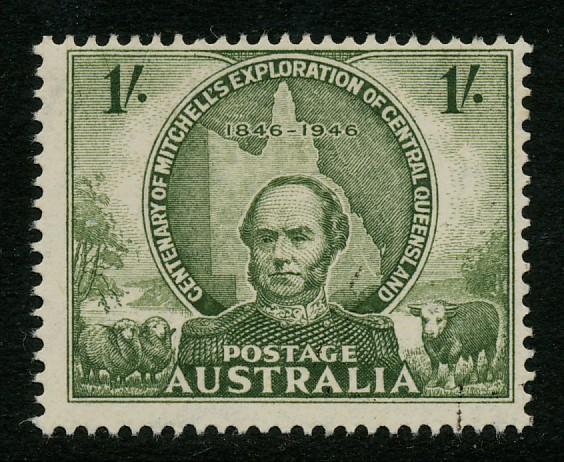 Australia #205 used, Sir Thomas Mitchell