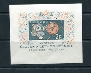 Czechoslovakia 1963 Mini Souvenir Sheet Mi Block 19 MNH 10097