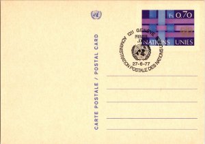 United Nations Geneva, Worldwide Government Postal Card