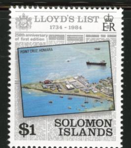 British Solomon Islands Scott 524 MNH**1984 $1 Point Cruz