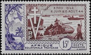 French Equatorial Africa Scott #'s C38 MNH