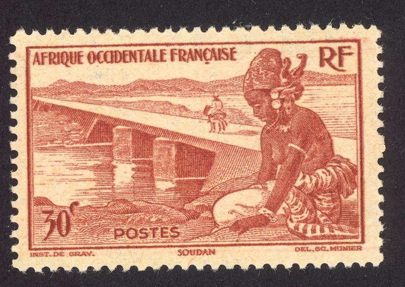 French West Africa 37 MH