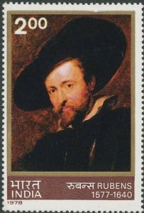 India 1978 MNH Stamps Scott 796 Rubens Art Paintings