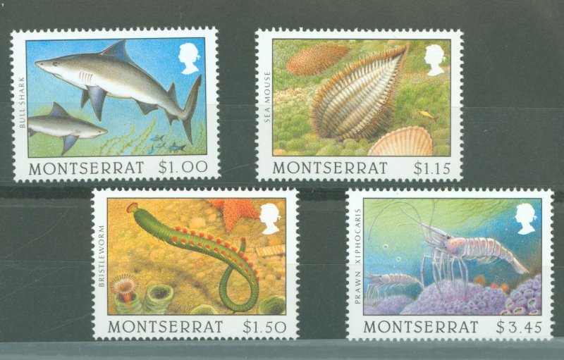 Montserrat #882-885 Mint (NH) Single (Complete Set)