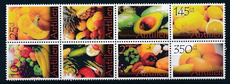 [NA1752] Netherlands Antilles Antillen 2007 Fruit Vegetables MNH # 1752-59