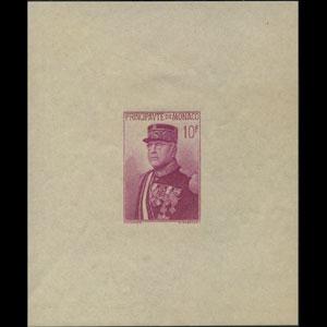 MONACO 1938 - Scott# 159 S/S Prince Louis II NH