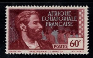 French Equatorial Africa Scott 155C MH* without RF