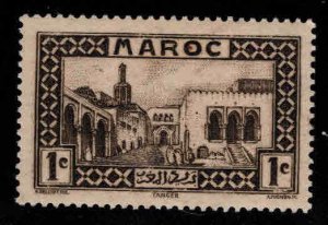 French Morocco Scott 124 MH* stamp expect similar centering