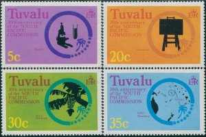 Tuvalu 1977 SG54-57 South Pacific Commission set MNH